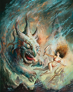 The Cerulean Sea Queen, Boris Vallejo