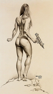 Come What Will (drawing), Boris Vallejo