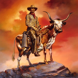Cowboy, Boris Vallejo