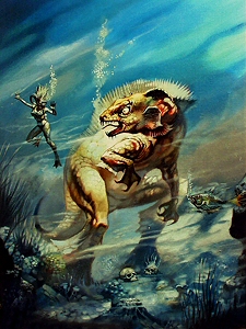 The Creature from the Abyss, Boris Vallejo