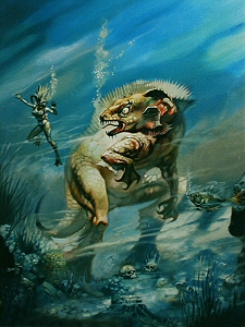 Creatures from the Abyss, Boris Vallejo