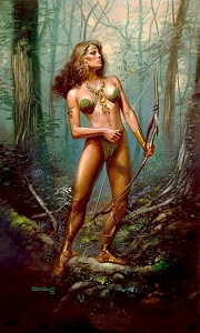 The Enchantress of the Forest, Boris Vallejo