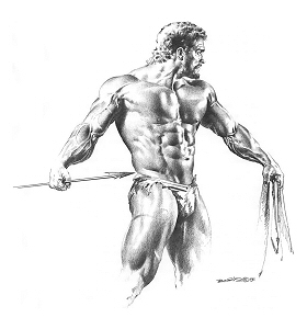 Hercules (1991), Boris Vallejo