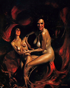 Mother and Daughter, Boris Vallejo