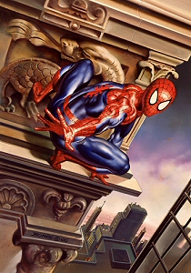 Spider-Man Leap, Boris Vallejo