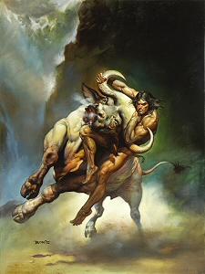 Tarzan and the Madman, Boris Vallejo