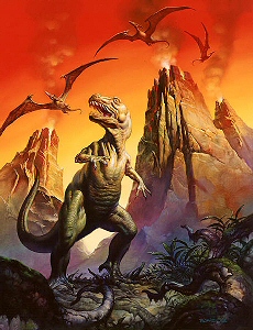 Tyrannosaurus Rex, Boris Vallejo