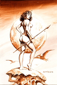 Warrior woman (1978), Boris Vallejo