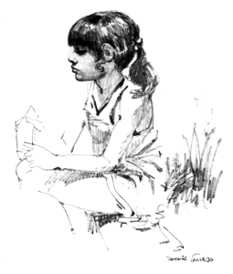 Young Girl, Boris Vallejo