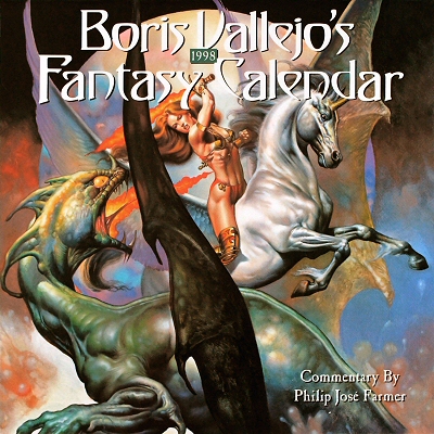 Boris Vallejo 1998 Fantasy Calendar
