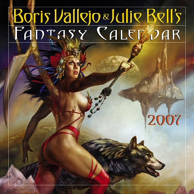 Boris Vallejo & Julie Bell 2007 Fantasy Calendar
