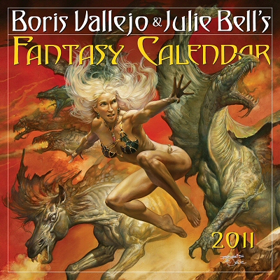 Boris Vallejo & Julie Bell 2011 Fantasy Calendar