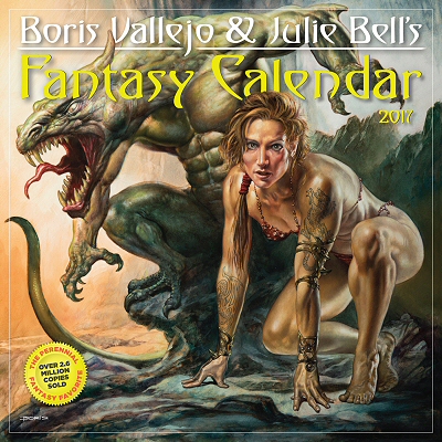 Boris Vallejo & Julie Bell 2017 Fantasy Calendar