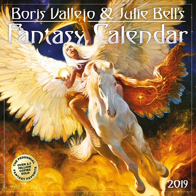 Boris Vallejo & Julie Bell 2019 Fantasy Calendar