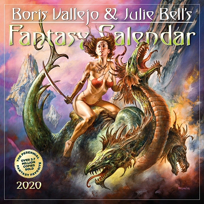 Boris Vallejo & Julie Bell 2020 Fantasy Calendar