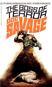 Doc Savage: The Boss of Terror, book cover