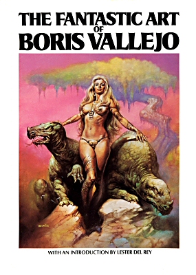 The Fantastic Art of Boris Vallejo, HB book cover