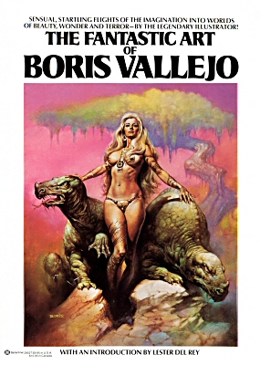 The Fantastic Art of Boris Vallejo, PB book cover