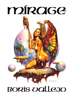 Mirage (French edition), book cover