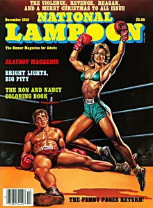 National Lampoon, Dec 1985 cover