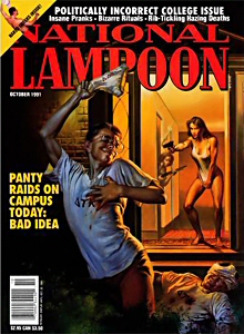 National Lampoon, Oct 1991 cover