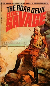 Doc Savage: The Roar Devil, book cover