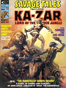 Savage Tales, May 1975 cover