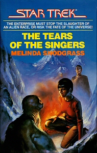 Star Trek: Tears of the Singers, book cover