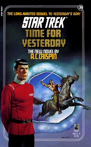 Star Trek: Time for Yesterday, book cover