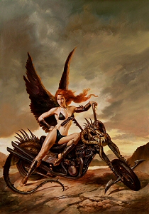 The Angel Rides, Julie Bell