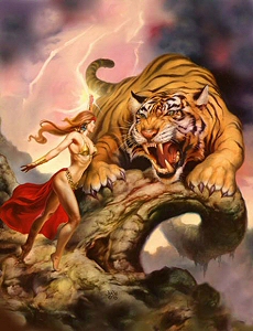 Tiger Magic, Julie Bell