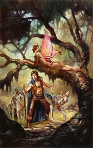 Woods Fairy, Julie Bell