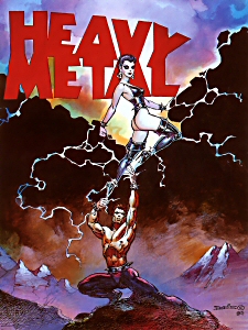Heavy Metal - preliminary art, Boris Vallejo