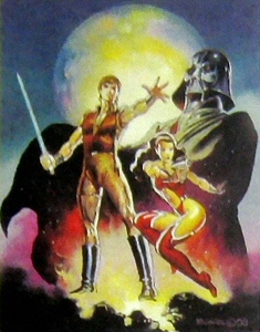 Star Wars (1993) - preliminary art, Boris Vallejo
